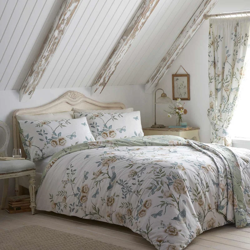 Amelle Duvet Cover Set Green