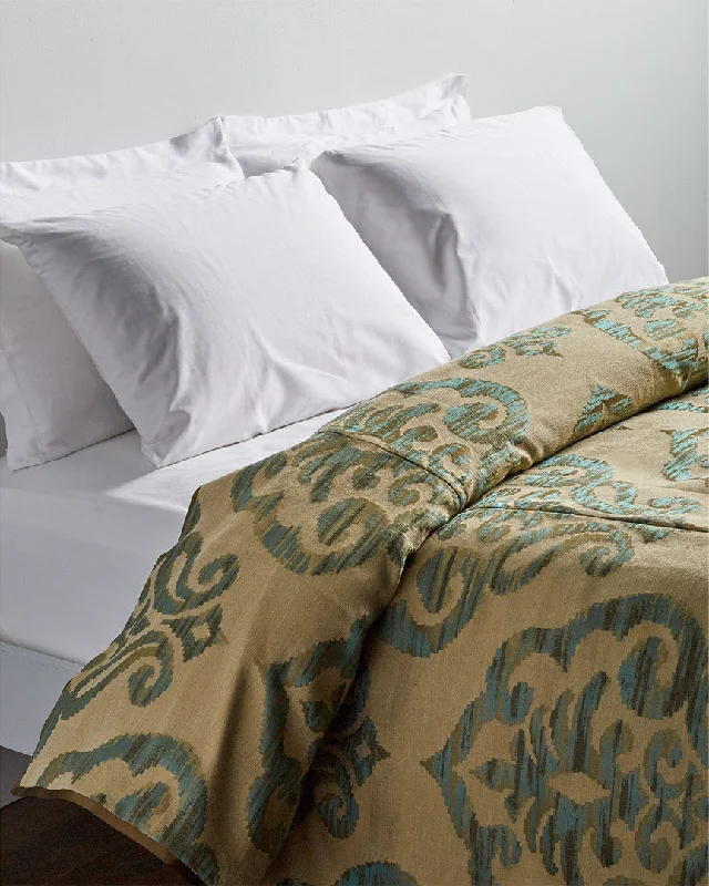 Ann Gish Samovar duvet azure