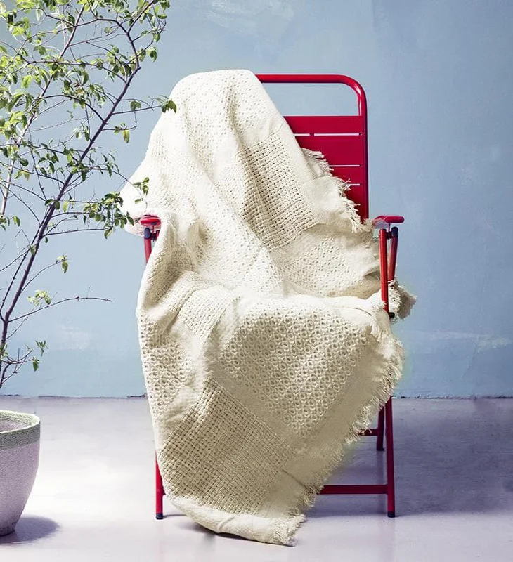 Boheme Natural Cotton Throw