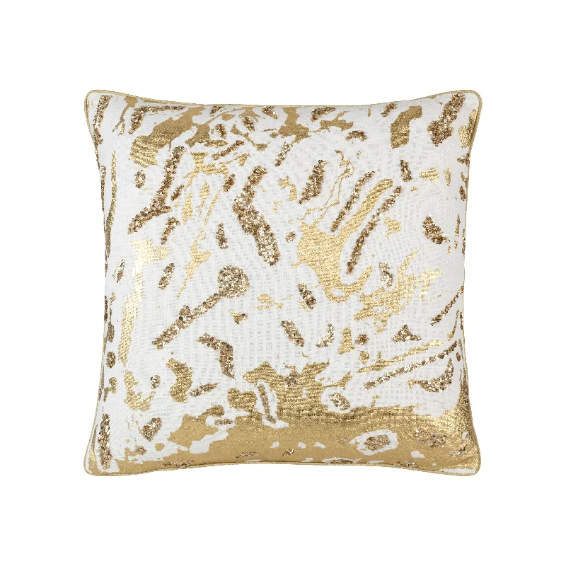 Ella Ivory Bead Pillow