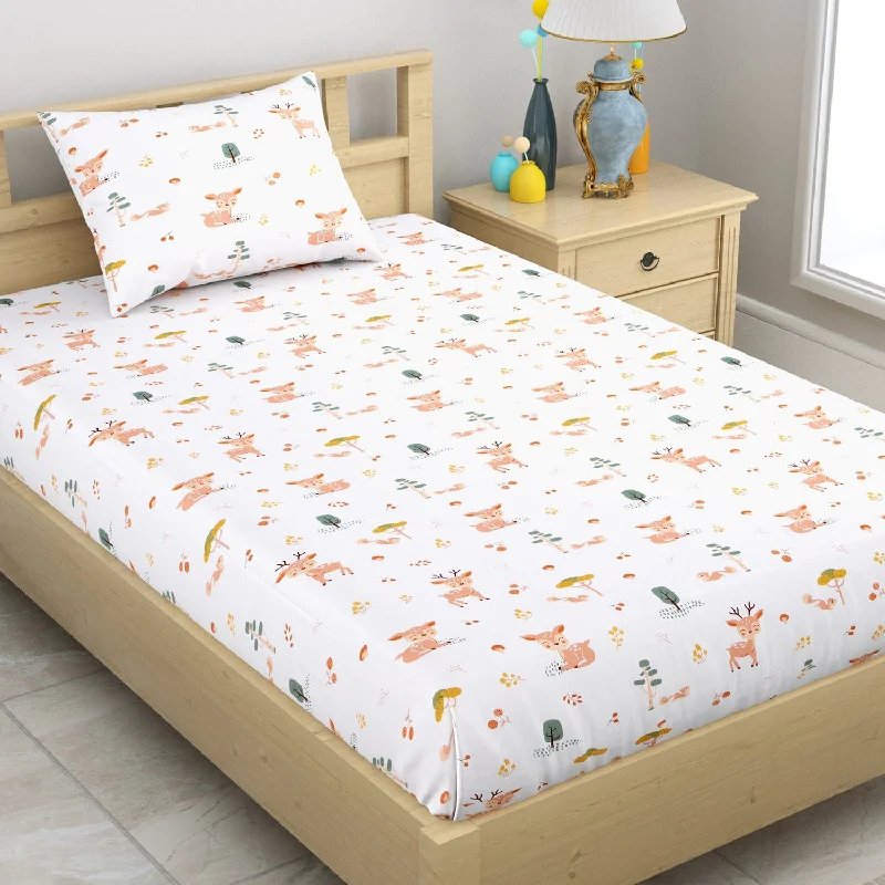 Enchanted Forest, Single Bedsheet for Kids