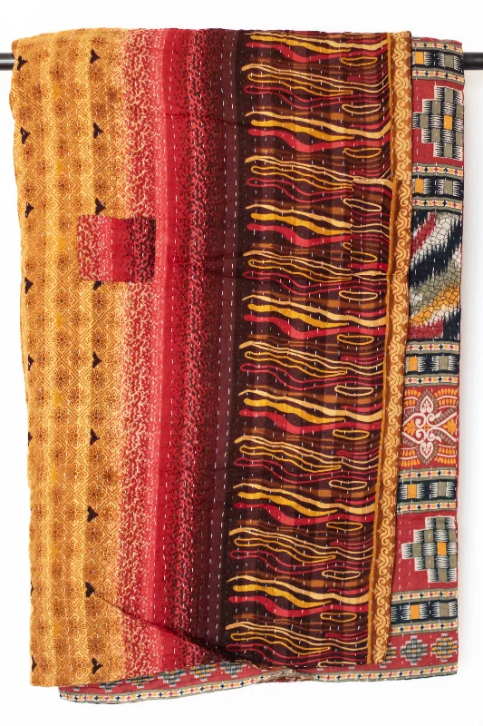 Encourage No. 10 Kantha Large Throw