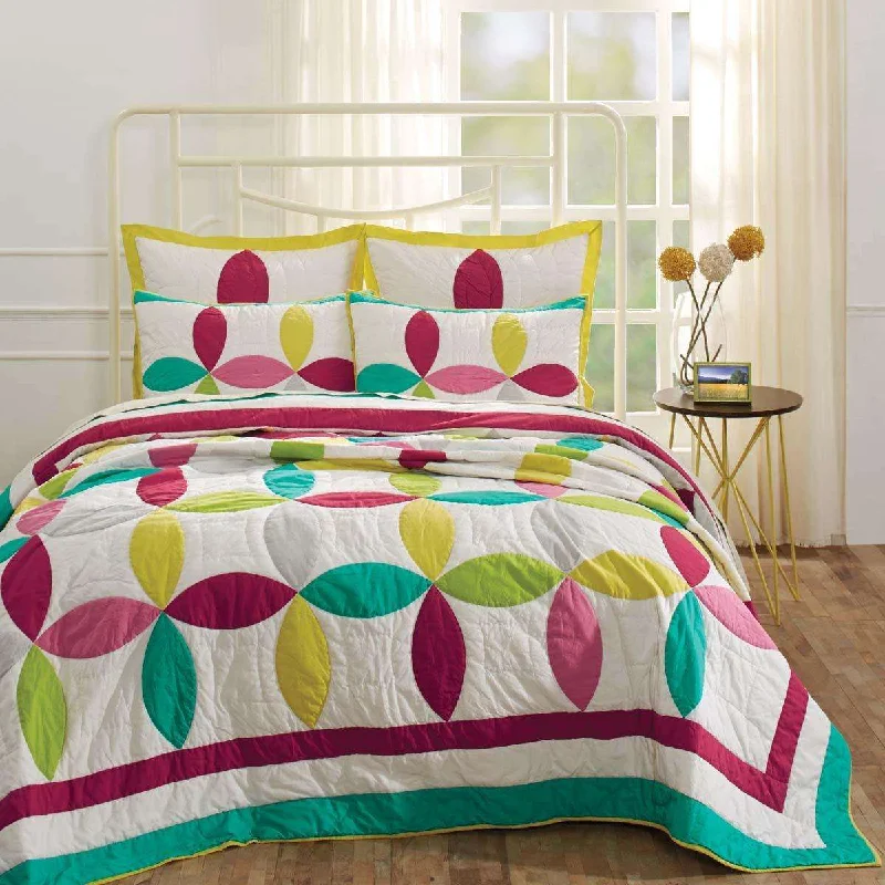 Everly King Set; Quilt 105Wx95L-2 Shams 21x37 VHC Brands