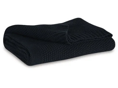 Gayelery Black Throw