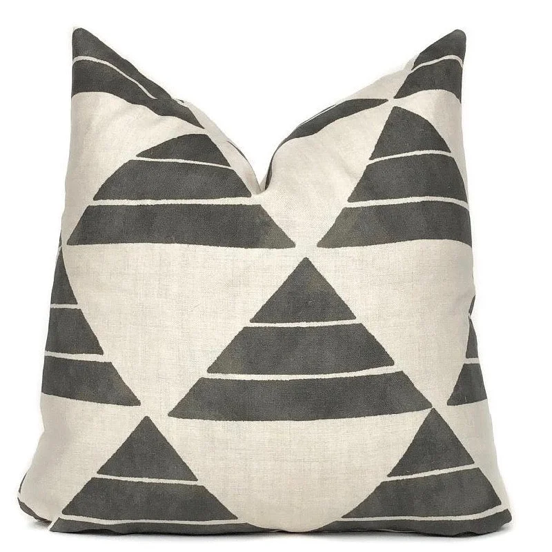 Kyoto Designer Pillow Cover | Black