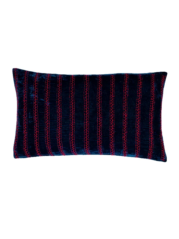 Lakhir Velvet Petit Lumbar Pillow Cover