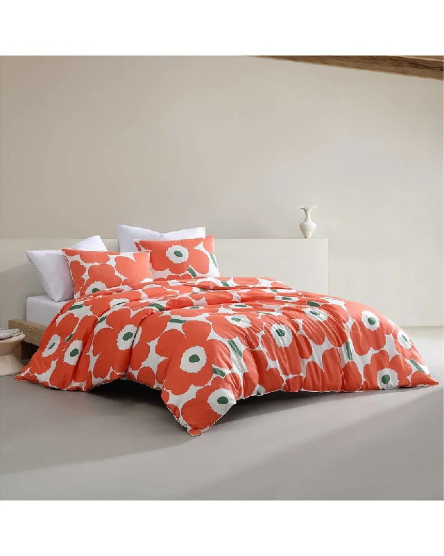 Marimekko Unikko Organic Cotton Duvet Cover Set