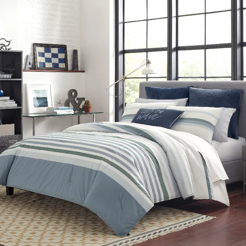 Nautica Lansier Duvet Cover Set In Grey