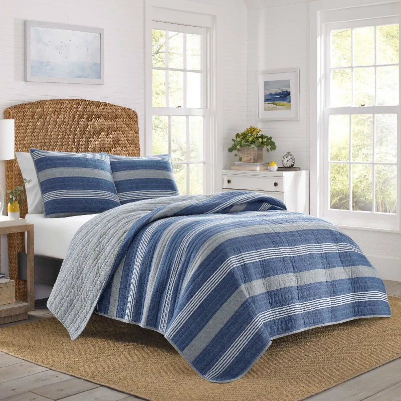 Nautica Saltmarsh King Quilt Set