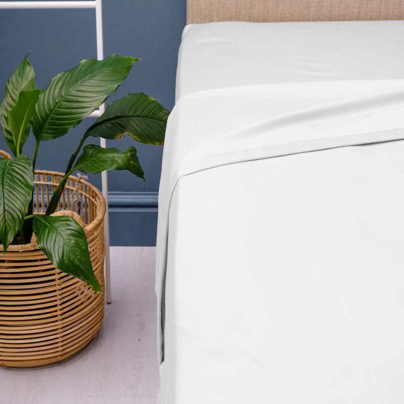 Nest Thermal Microfibre Winter Flat Sheet - White