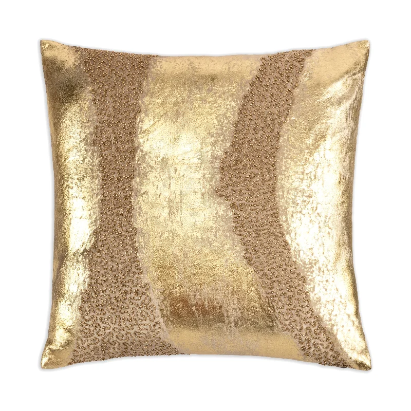 Ruza Stone And Gold Pillow