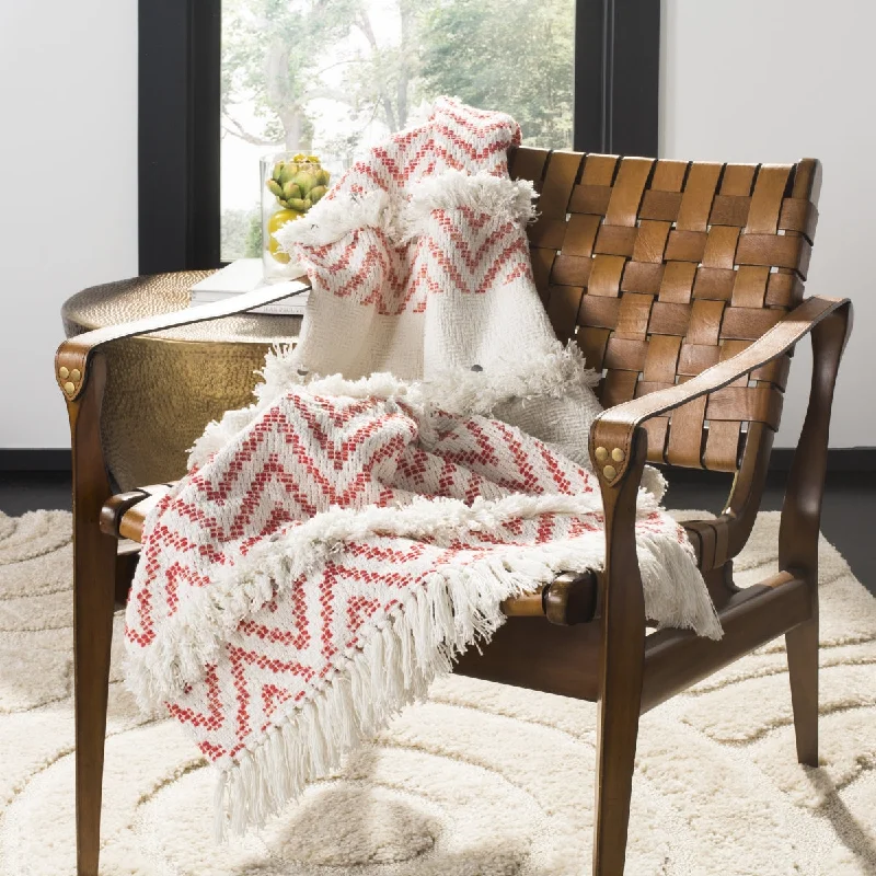 Safavieh Sydney Fringe Throw