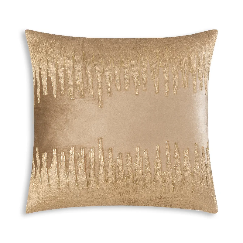 Sayra Stone Gold Pillow