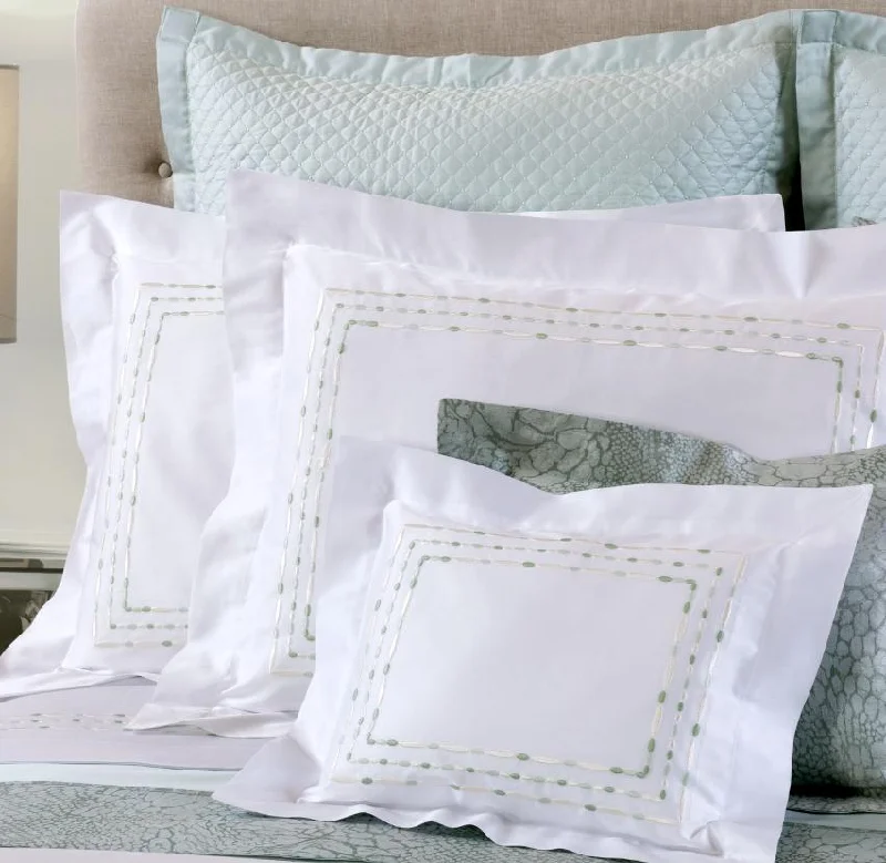 Sole Embroidery Bedding by Dea Linens