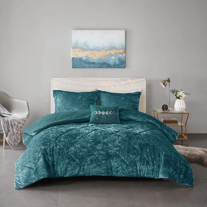 Streamdale Felicia Velvet Comforter Set