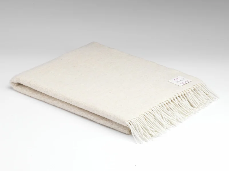 Linen Herringbone Throw