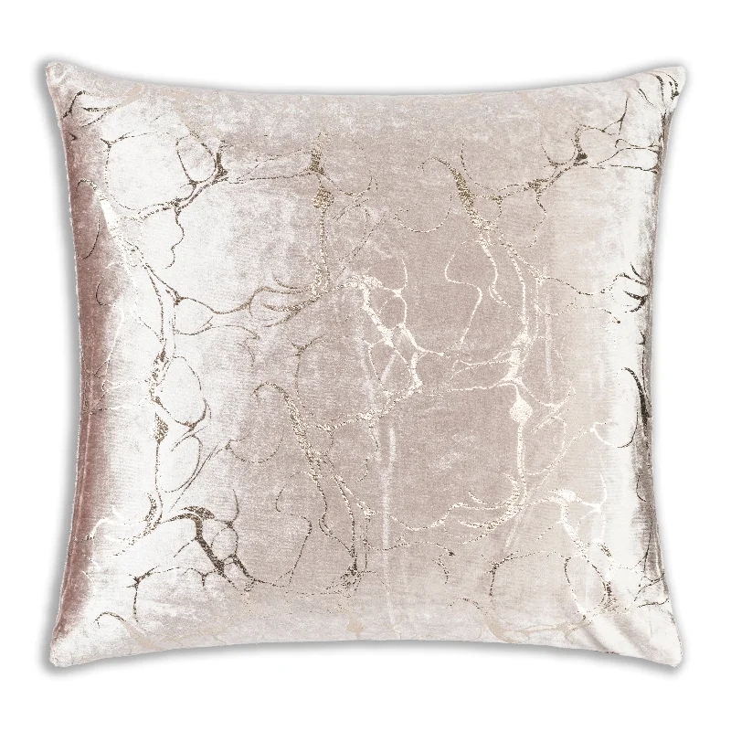 Syros Beige Gold Pillow