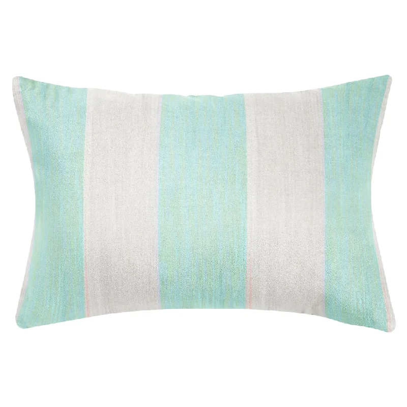 Versailles Stripe Aqua 14x20 Pillow