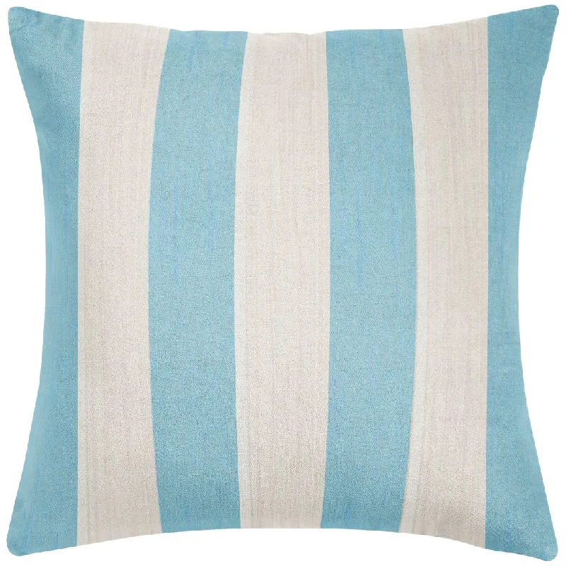 Versailles Stripe Blue 26x26 Pillow