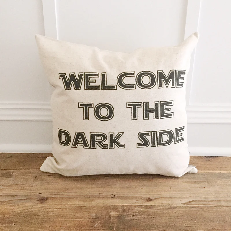 Vintage Welcome To The Dark Side Star Wars Pillow Cover